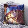 Black Magician Girl YOGIOH Anime Girl  Pillow Covers Home Sofa Cushion Covers and Aecorative Custom