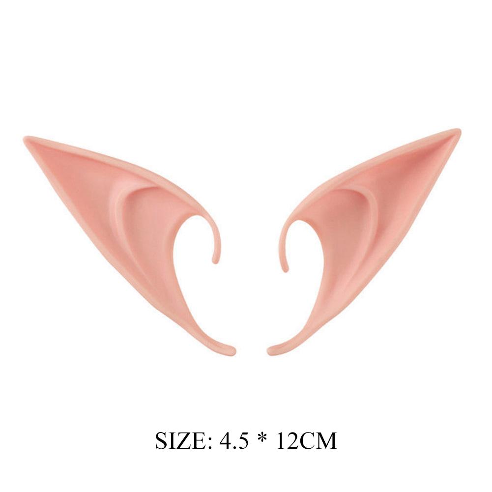 1-10Pair Latex Masquerade Accessories Fairy Pixie Ears Anime Party Dress Up Costume for Halloween Anime Elven Vampire Party