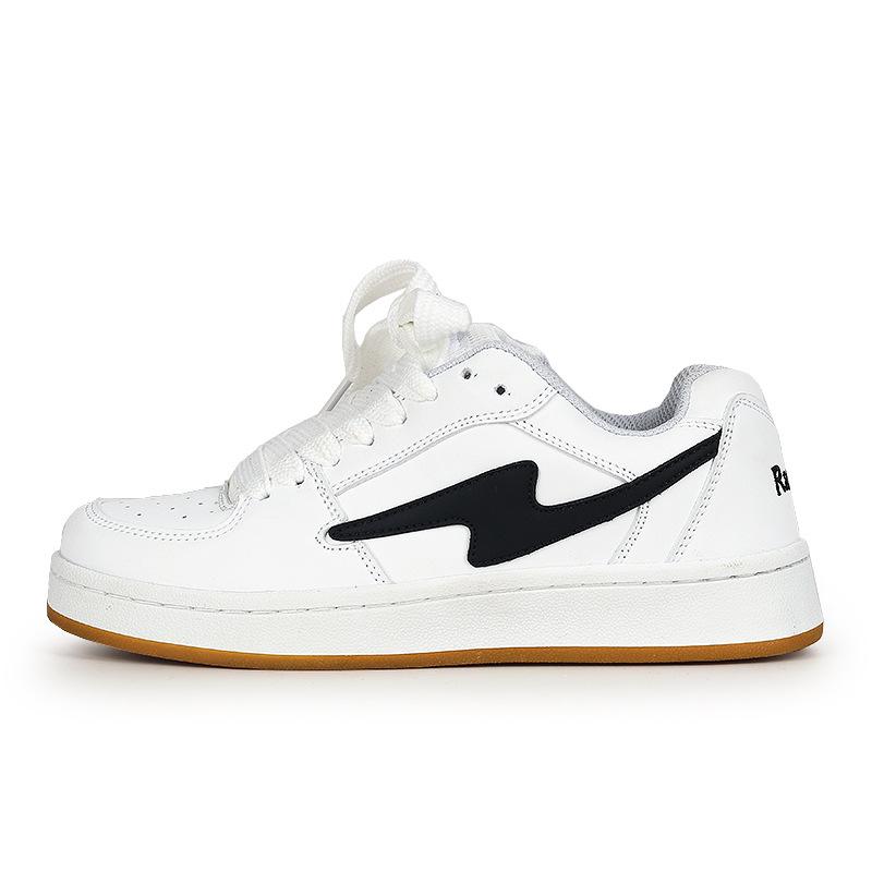 Couple bread shoes Hong Kong style Han Su ins niche retro student casual board shoes