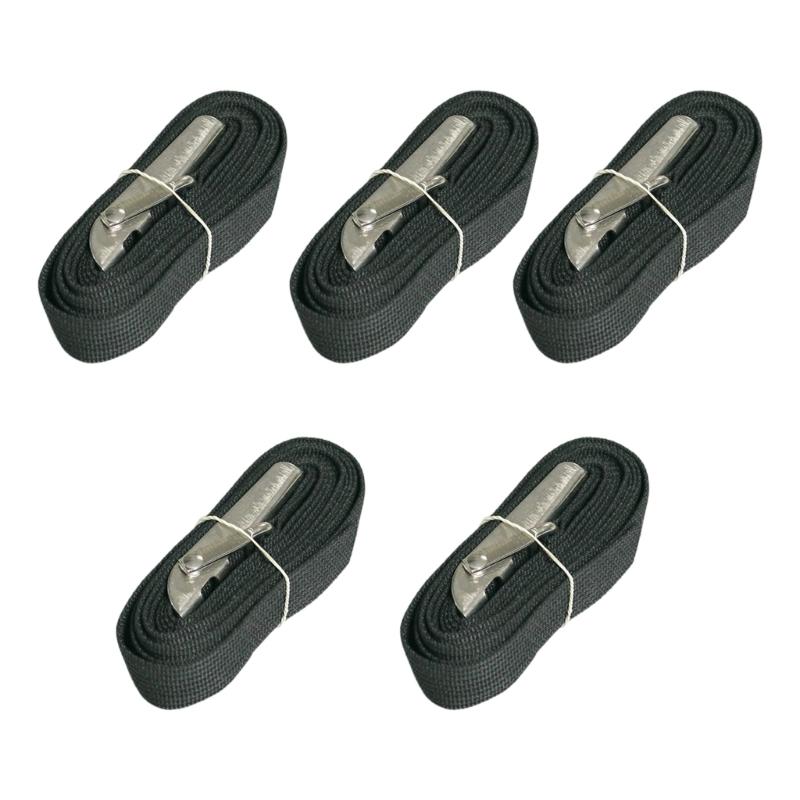 5Pcs Adjustable Gypsum Molds Nylons Banding Strap with Metal Buckles Ceramic Clay Statue Banding Belt Pottery Tool