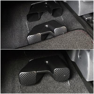 Pour Renault Kadjar 2015-sous siège AC chaleur plancher climatiseur sortie Grille couverture de protection voiture