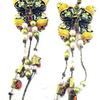 Les Trésors De Lily [C7916] - Boucles Créateur 'Les Romantiques' Vert