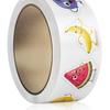 500Pcs/Roll Irregular Cute Cartoon Fruit Reward Stickers For Children Diy Stickers Sealing Stickers Decoration