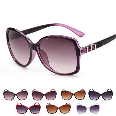 Fashion Sunglasses For Women Vintage Retro Oversized Butterfly Sun Glasses Oval Cute Ladies Woman Eyewear