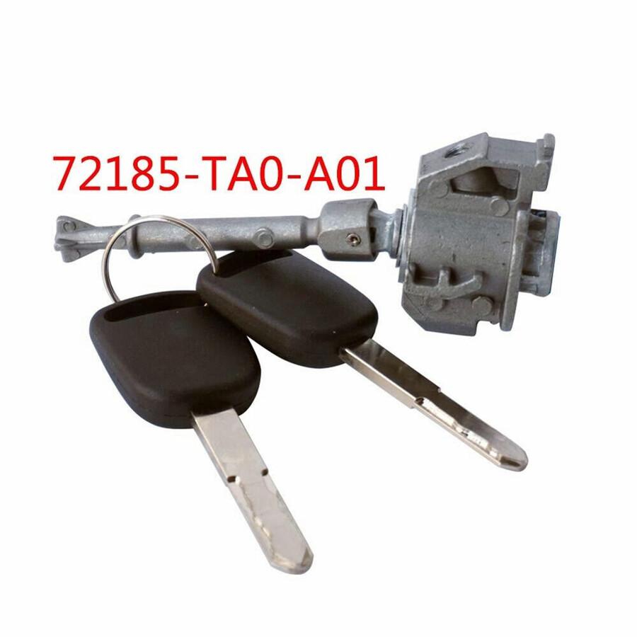 Left Side Door Lock Cylinder w/ 2Keys 72185-TR0-A01 For Honda Civic 2012-2015