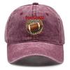 Fußball-Saison-Print Unisex Baseballkappe Verstellbare Dad Hat Kopfbedeckung Used Snapback Baseballkappen Ideale Wahl für Draußen
