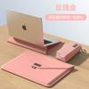 Funda para portátil de PU de 15,6 pulgadas para portátil con asa, funda ligera resistente al agua para Lenovo MateBook 14, estilo neutro