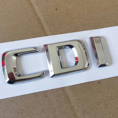 1X ABS CDI E270 Plast Car Truck Bakre Bokstäver Badge Emblem Emblem Dekal Dekal för B/enz E260 E Class