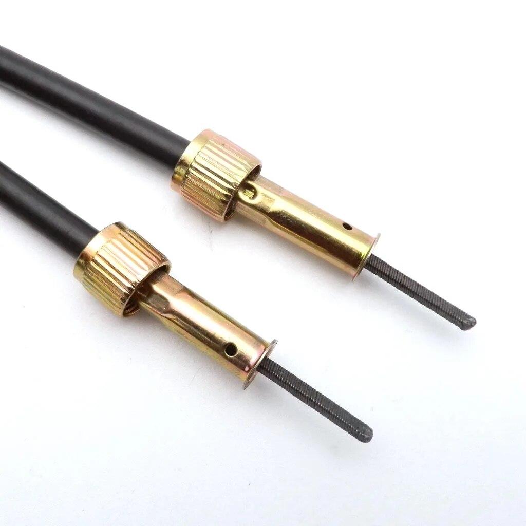 Motorcycle Speedometer Cable Double Square Head M12 Thread for Chinese Scooter Parts 80-140cm Length