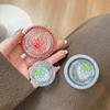 Pearl Magnetic Phone Holder with Airbag, Glitter Sequin Design, Fresh Style Women's Ring - Party Gift