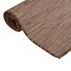 Flatweave Outdoor Rug, 200X280 Cm, Brown