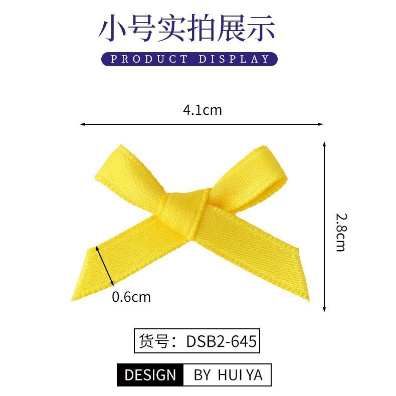 Matte Polyester Cotton Bow Work In Progress Underwear Clothing Accessories Handmade Diy Accessories Color Ribbon