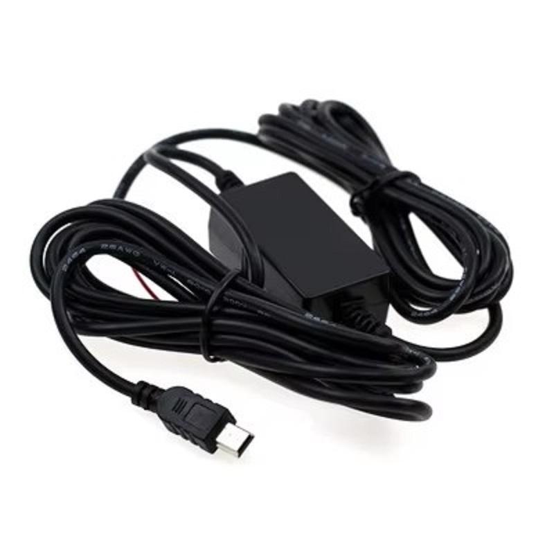 Car DC Converter 12V 24V To 5V 1.5A Type-C Micro USB Cable with Low Voltage Protection for Tachograph Navigation