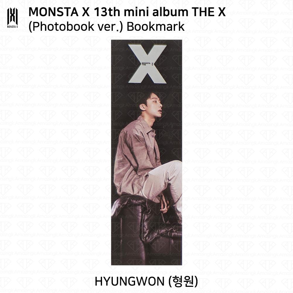 Monsta X The 13th Mini Album THE X Photobook Ver UNIT Bookmark Official Photocard