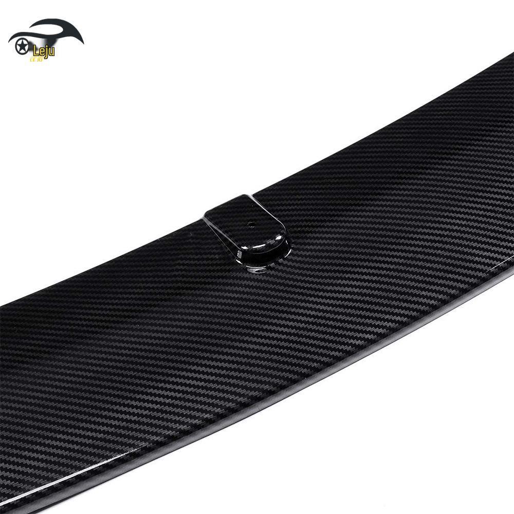 Glossy Black Front Bumper Lip for 16-18 Honda Civic - Spoiler Body Kit Upgrade.