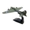 1/144 Scale US B 17 Aircraft Model Miniature Multipurpose Sturdy Aviation Collectibles Plane Souvenir Realistic