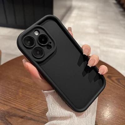 Luxus Süßigkeitenfarbe Weiche Handyhülle Für iPhone 16 15 14 13 12 11 Pro Max X XR XS Max 7 8 Plus SE Stoßfester Bumper Schutzhülle