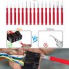 21Pcs Car Terminal Removal Tool Kit Automobile Wire Plug Remove Puller Electrical Connector Pin Extractor Hand Disassembly Tools