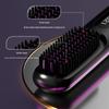 Convenient Cordless Hair Straightener Brush with LCD for Home or Travel Styling Anytime Anywhere