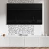 Self-Adhesive Vinyl Panel for a Teenager's Room 100x50 cm Floral Pattern with Leaves