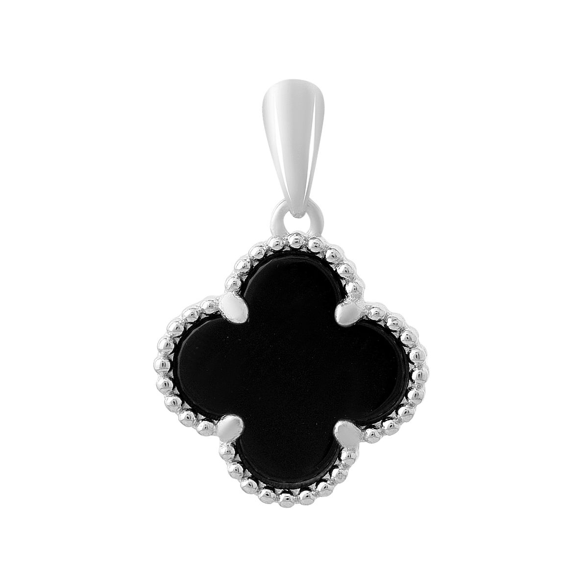 

Срібна підвіска з оніксом (2175933) чорний