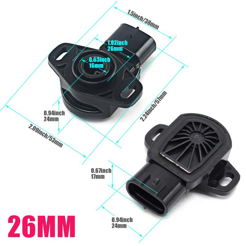 22/26mm 3131705 3140173 Throttle Position Sensor For Polaris For Ranger RZR Sportsman ETX 500 550 850 FTVSE006 Auto Replacement