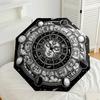 Astrology Zodiac Wheel Automatic Folding Umbrella Compact Lightweight For Outdoor Adventures And Festive Giftingt121