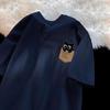 Men's Retro Summer Loose Fit Cotton T-Shirt - Trendy Printed Short Sleeve