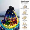 Teletubbies Moon Stars Blanket Soft And Cozy Custom Name Gift For All Holidays Home Decor Office Nap Outdoor Holiday Gift Playful Design Polyester