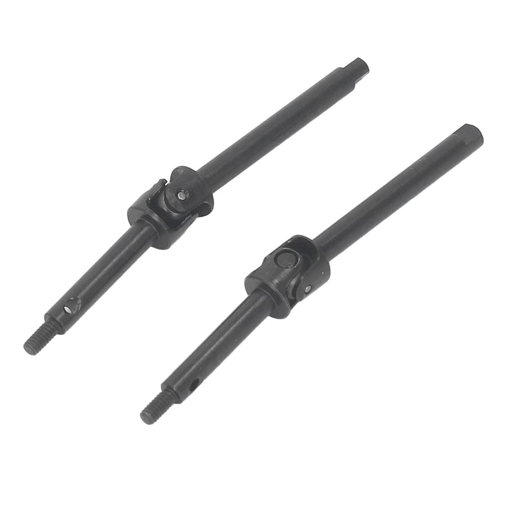 2pcs RC Car Front Rear Drive Shaft for Axial 124 for SCX24 C10 RC Car High Strength Steel RC Drive