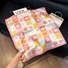May Kaji Cashew Flower Square Scarf Retro Men's Silk Scarf Buckle British Style Scarf Men's Paisley Pattern Small Scarf Women