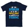 PAPA'S Fault Fishing Fish Nature Outdoors T-Shirt