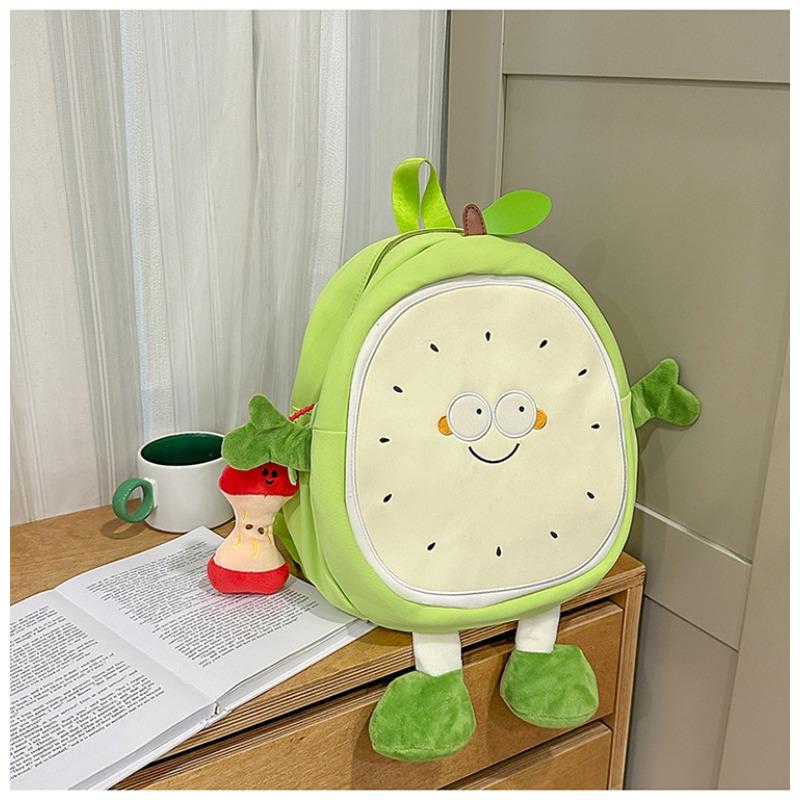 New High-value, Fresh, Sweet and Funny Apple Backpack, High-capacity Backpack for Primary and Secondary School Students