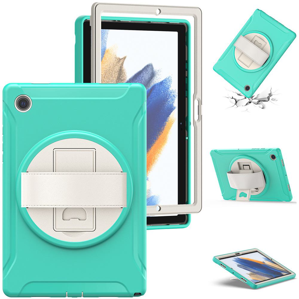 Etui ochronne na tablet Tab A8 10,5 cala z powłoką antyupadkową, obrotowym stojakiem i miękkim wykończeniem typu skóra dla X200/X205