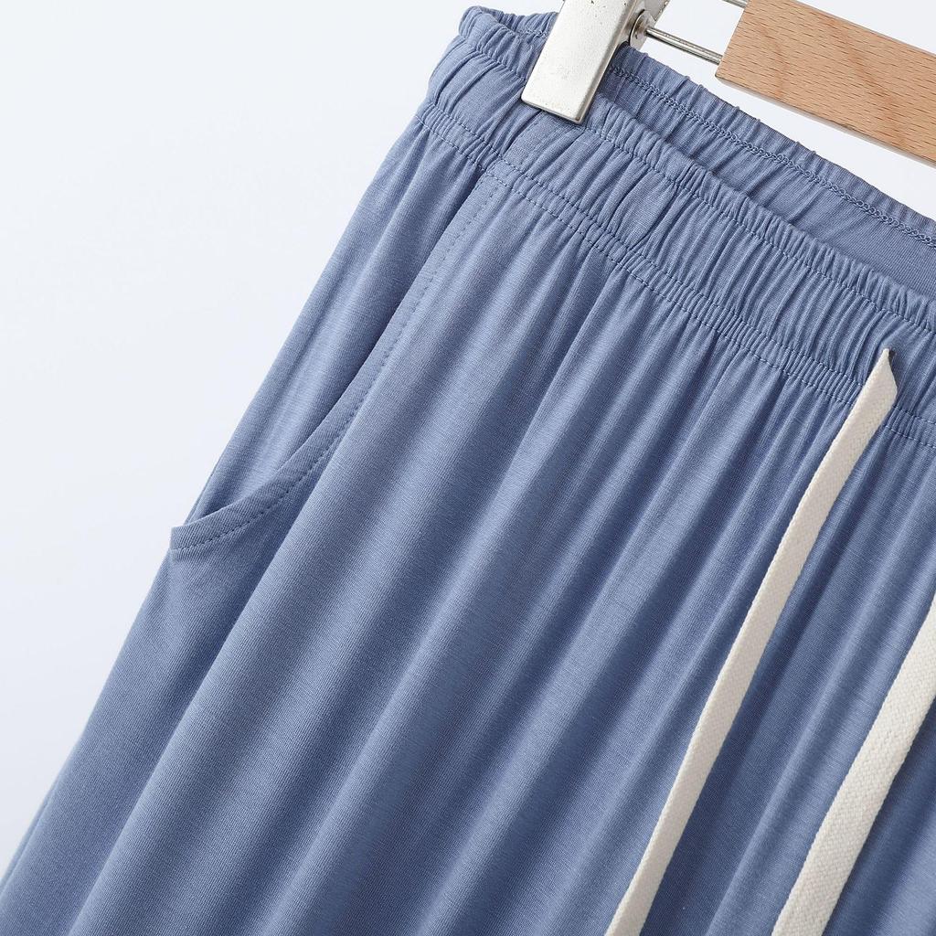 Damen Hochhals Langarm Pyjama-Set mit Schulterschutz - Weich, Glatt, Große Größen Sommer Nachtwäsche