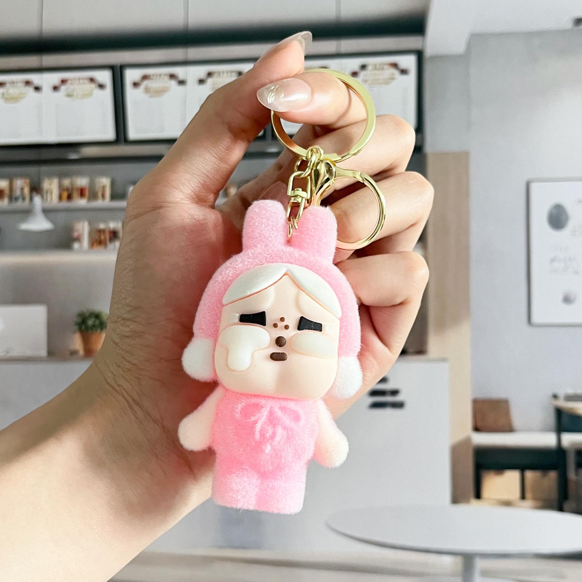 

Малыш Бесплатно Милый Bubble Mart CRYBABY Плачущий Малыш Слезы Фабричная Серия Ручная Работа Милое Украшение розовый