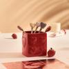 Heart-shaped Ceramic Fruit Fork and Spoon Set