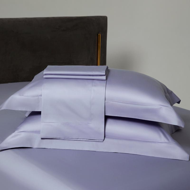 Premium Long-Staple Cotton Pillowcase Set - 100% Pure Cotton, Solid Color, 48x74cm (2-Pack)