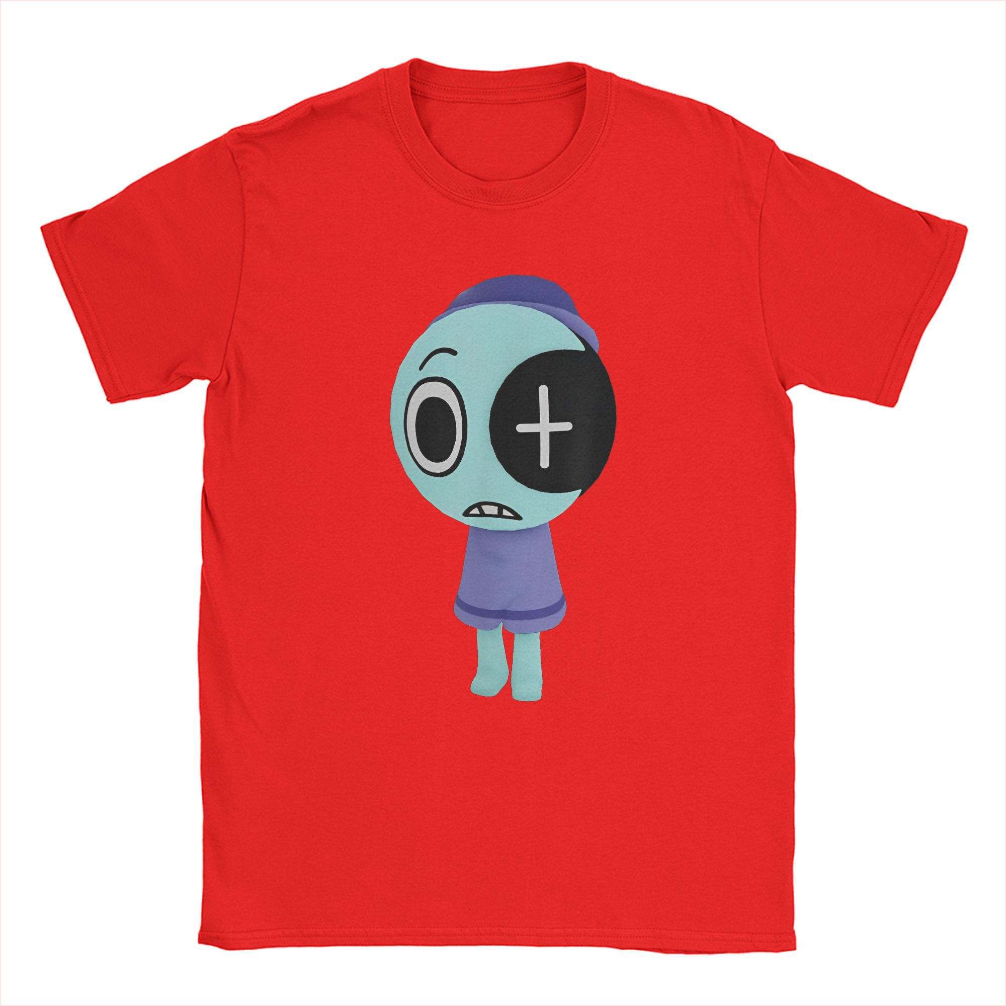 

Dandy s World Astro Costume T Shirts for Men Cotton Humorous T-Shirt O Neck Horror Game Tees Short Sleeve Tops Birthday Present S