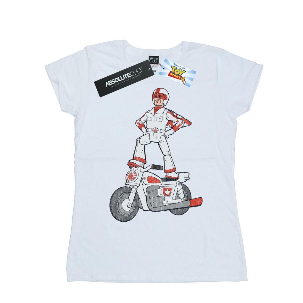 Disney Womens/Ladies Toy Story 4 Duke Caboom Pose Cotton T-Shirt