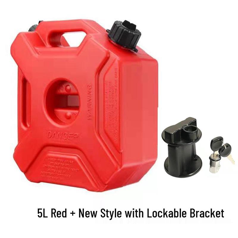 3L Plastic Fuel Tank & Gasoline Can for Car/Motorcycle Travel