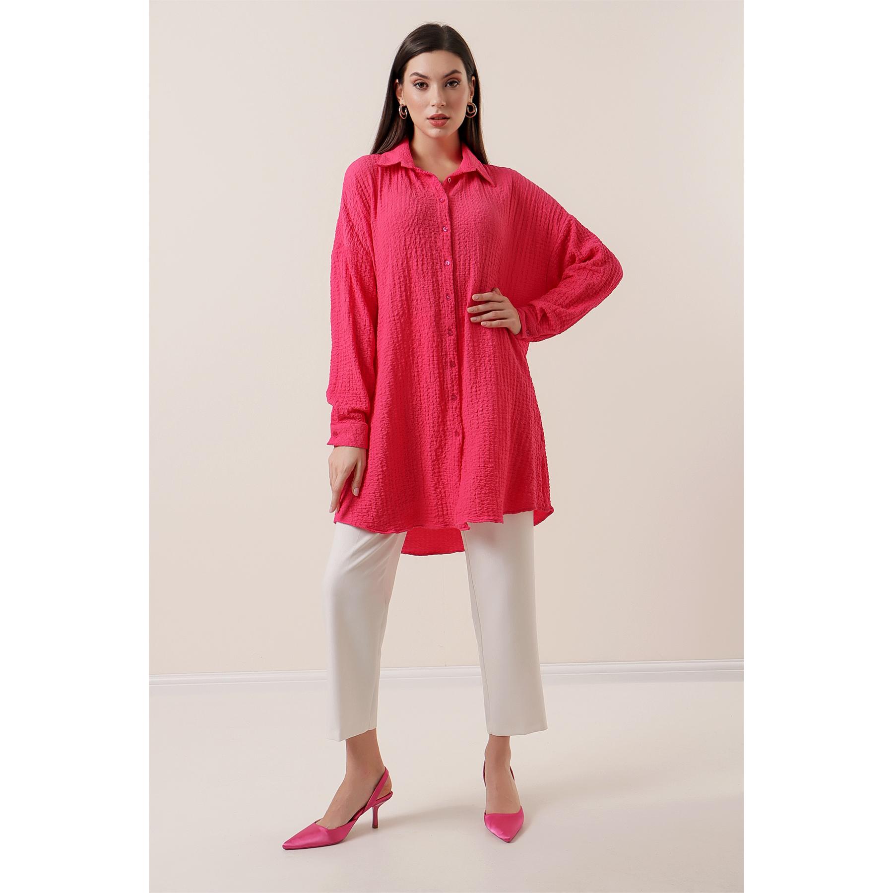 

Туника Gofre на пуговицах спереди