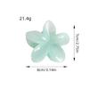 Bofeiya Plumeria Candy Color Hair Clip - Cute and Sweet Heart-Shaped Hair Accessory for Girls