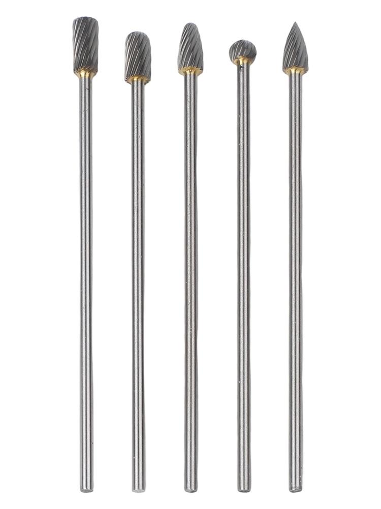 3mm Shank Diameter Milling Cutters Rotary Tools Set Solid Carbide Burrs
