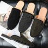Fashion Slides Mules Half Outdoor Men's Shoe Flat Summer Sale High Quality Fashion Trend 2025 Elegant Rubber Low Price Fun Male Slipper