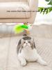 1pcs  Cat Interactive Toy Simulate Bird Interactive Sucker Feather Bell Funny Cat Toys