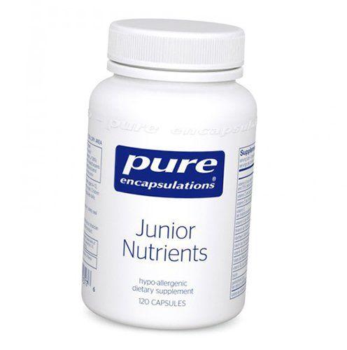 

Мультивітаміни без заліза для дітей, Junior Nutrients, Pure Encapsulations 120капс (36361021) 120caps