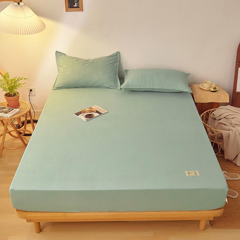 100% Bavlna Jedno Růžové Prostěradlo Chránič Proti Prachu Univerzální Potah Matrace Ložní Prádlo Queen S Gumičkou Ložní Prádlo