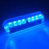 2pcs Car Strobe Light Wiring-free Solar Alarm Lights Led Warning Security System Flash Lamp
