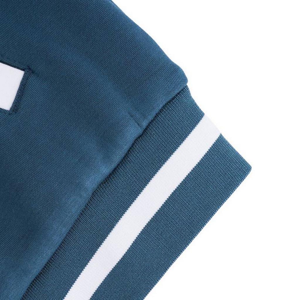 Jordan Jacket Casual Comfortable Hooded Kids Jackets Blue White HQ7075-366